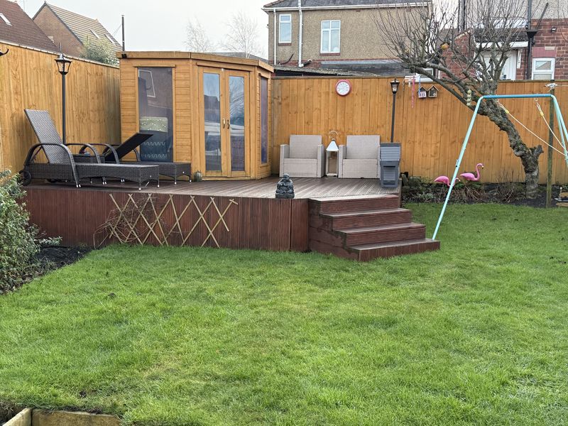 Rear Garden- click for photo gallery